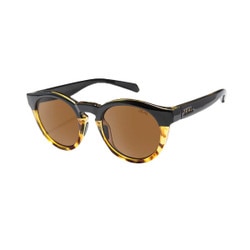 Zeal Crowley Sunglasses Polarized in Black Tortoise with Copper